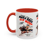 Cult Classic Movie Poster Art Accent Coffee Mug (11, 15oz) - Go West | Marx Brothers 1940 - POPvault