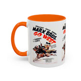 Cult Classic Movie Poster Art Accent Coffee Mug (11, 15oz) - Go West | Marx Brothers 1940 - POPvault