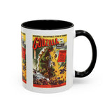 Cult Classic Movie Poster Art Accent Coffee Mug (11, 15oz) - Godzilla King Of The Monsters 1954 - POPvault
