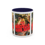 Cult Classic Movie Poster Art Accent Coffee Mug (11, 15oz) - Godzilla Raids Again 1955 - POPvault