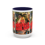 Cult Classic Movie Poster Art Accent Coffee Mug (11, 15oz) - Godzilla Raids Again 1955 - POPvault