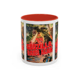Cult Classic Movie Poster Art Accent Coffee Mug (11, 15oz) - Godzilla Raids Again 1955 - POPvault