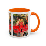 Cult Classic Movie Poster Art Accent Coffee Mug (11, 15oz) - Godzilla Raids Again 1955 - POPvault