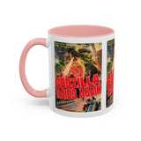 Cult Classic Movie Poster Art Accent Coffee Mug (11, 15oz) - Godzilla Raids Again 1955 - POPvault