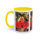 Cult Classic Movie Poster Art Accent Coffee Mug (11, 15oz) - Godzilla Raids Again 1955 - POPvault