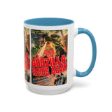 Cult Classic Movie Poster Art Accent Coffee Mug (11, 15oz) - Godzilla Raids Again 1955 - POPvault