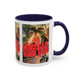 Cult Classic Movie Poster Art Accent Coffee Mug (11, 15oz) - Godzilla Raids Again 1955 - POPvault