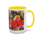Cult Classic Movie Poster Art Accent Coffee Mug (11, 15oz) - Godzilla Raids Again 1955 - POPvault