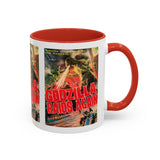 Cult Classic Movie Poster Art Accent Coffee Mug (11, 15oz) - Godzilla Raids Again 1955 - POPvault