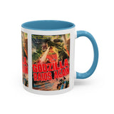 Cult Classic Movie Poster Art Accent Coffee Mug (11, 15oz) - Godzilla Raids Again 1955 - POPvault