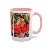 Cult Classic Movie Poster Art Accent Coffee Mug (11, 15oz) - Godzilla Raids Again 1955 - POPvault