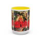 Cult Classic Movie Poster Art Accent Coffee Mug (11, 15oz) - Godzilla Raids Again 1955 - POPvault