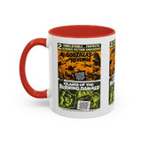 Cult Classic Movie Poster Art Accent Coffee Mug (11, 15oz) - Godzilla's Revenge 1971 | Island Of The Burning Damned 1967 - POPvault