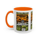 Cult Classic Movie Poster Art Accent Coffee Mug (11, 15oz) - Godzilla's Revenge 1971 | Island Of The Burning Damned 1967 - POPvault