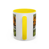 Cult Classic Movie Poster Art Accent Coffee Mug (11, 15oz) - Godzilla's Revenge 1971 | Island Of The Burning Damned 1967 - POPvault