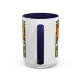Cult Classic Movie Poster Art Accent Coffee Mug (11, 15oz) - Godzilla's Revenge 1971 | Island Of The Burning Damned 1967 - POPvault