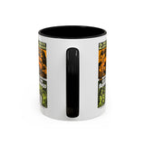 Cult Classic Movie Poster Art Accent Coffee Mug (11, 15oz) - Godzilla's Revenge 1971 | Island Of The Burning Damned 1967 - POPvault