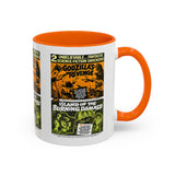 Cult Classic Movie Poster Art Accent Coffee Mug (11, 15oz) - Godzilla's Revenge 1971 | Island Of The Burning Damned 1967 - POPvault