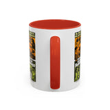 Cult Classic Movie Poster Art Accent Coffee Mug (11, 15oz) - Godzilla's Revenge 1971 | Island Of The Burning Damned 1967 - POPvault