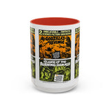 Cult Classic Movie Poster Art Accent Coffee Mug (11, 15oz) - Godzilla's Revenge 1971 | Island Of The Burning Damned 1967 - POPvault
