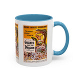 Cult Classic Movie Poster Art Accent Coffee Mug (11, 15oz) - Goliath And The Dragon 1960 - POPvault