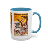 Cult Classic Movie Poster Art Accent Coffee Mug (11, 15oz) - Goliath And The Dragon 1960 - POPvault