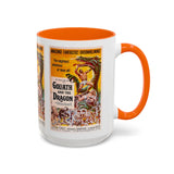 Cult Classic Movie Poster Art Accent Coffee Mug (11, 15oz) - Goliath And The Dragon 1960 - POPvault