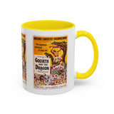 Cult Classic Movie Poster Art Accent Coffee Mug (11, 15oz) - Goliath And The Dragon 1960 - POPvault