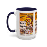 Cult Classic Movie Poster Art Accent Coffee Mug (11, 15oz) - Goliath And The Dragon 1960 - POPvault