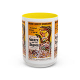 Cult Classic Movie Poster Art Accent Coffee Mug (11, 15oz) - Goliath And The Dragon 1960 - POPvault