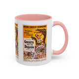 Cult Classic Movie Poster Art Accent Coffee Mug (11, 15oz) - Goliath And The Dragon 1960 - POPvault