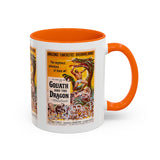 Cult Classic Movie Poster Art Accent Coffee Mug (11, 15oz) - Goliath And The Dragon 1960 - POPvault