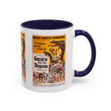 Cult Classic Movie Poster Art Accent Coffee Mug (11, 15oz) - Goliath And The Dragon 1960 - POPvault