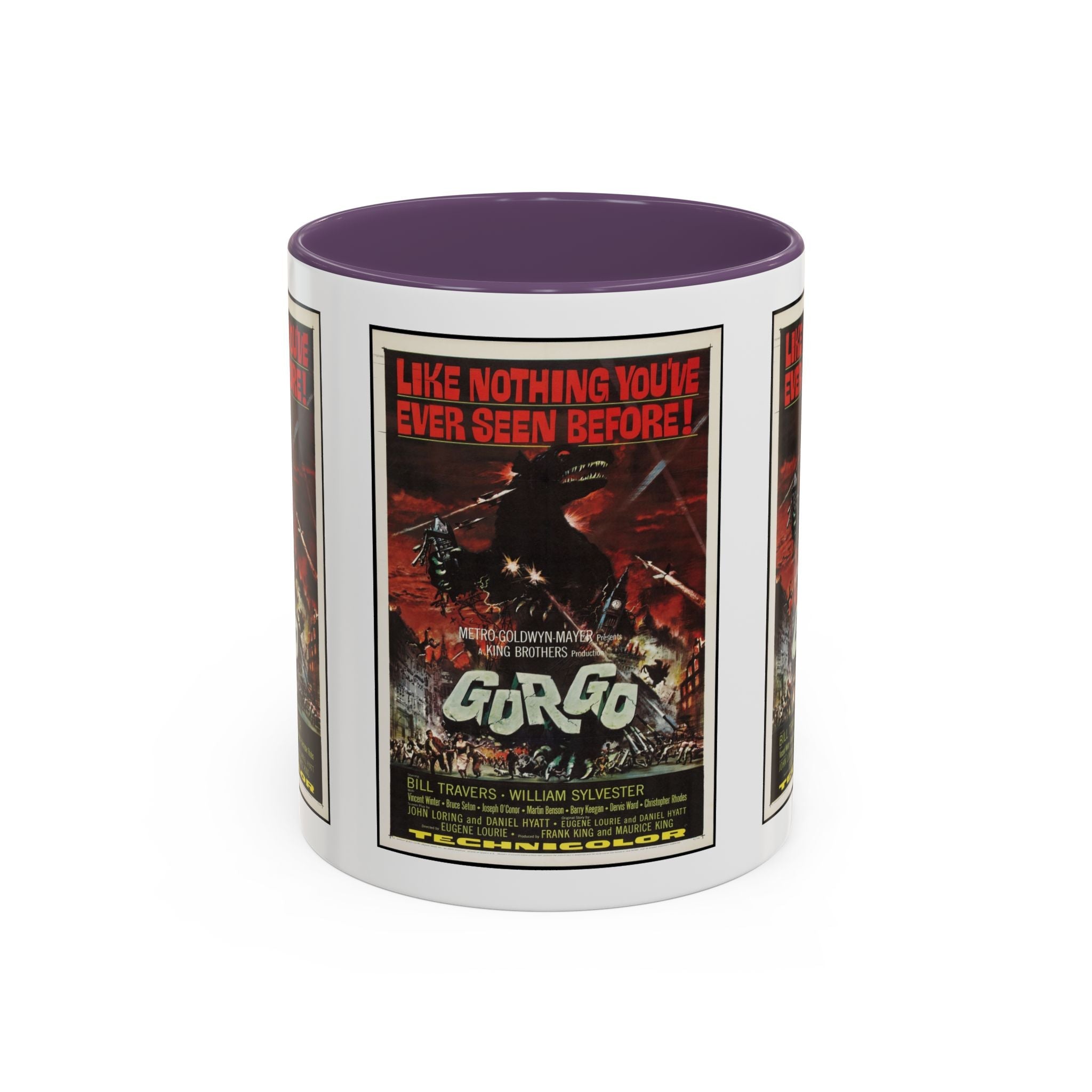 Cult Classic Movie Poster Art Accent Coffee Mug (11, 15oz) - Gorgo 1961 - POPvault