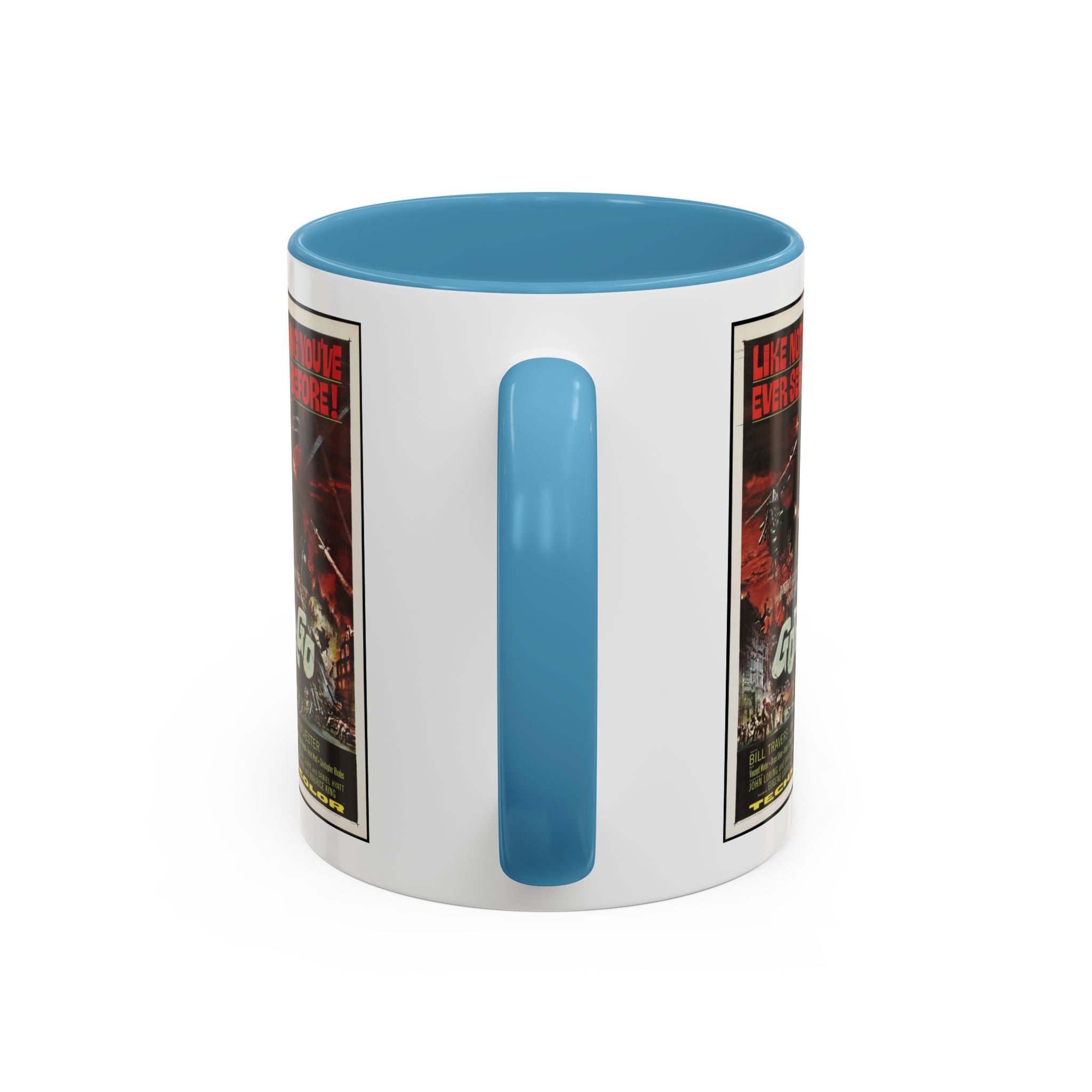 Cult Classic Movie Poster Art Accent Coffee Mug (11, 15oz) - Gorgo 1961 - POPvault