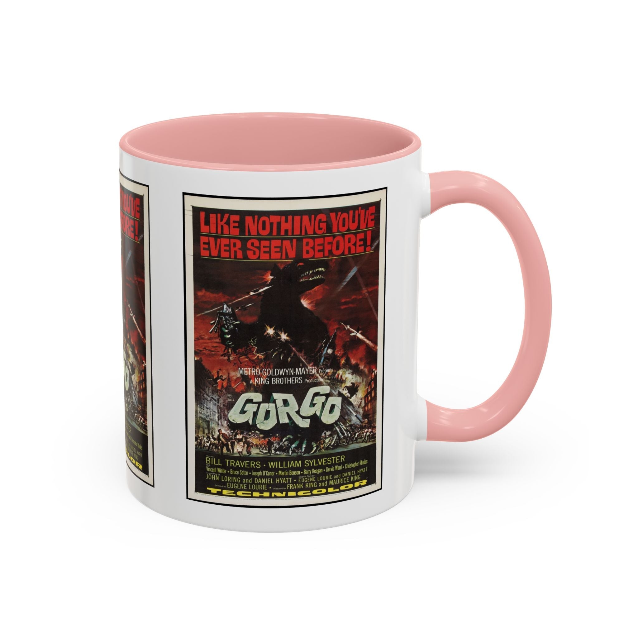 Cult Classic Movie Poster Art Accent Coffee Mug (11, 15oz) - Gorgo 1961 - POPvault
