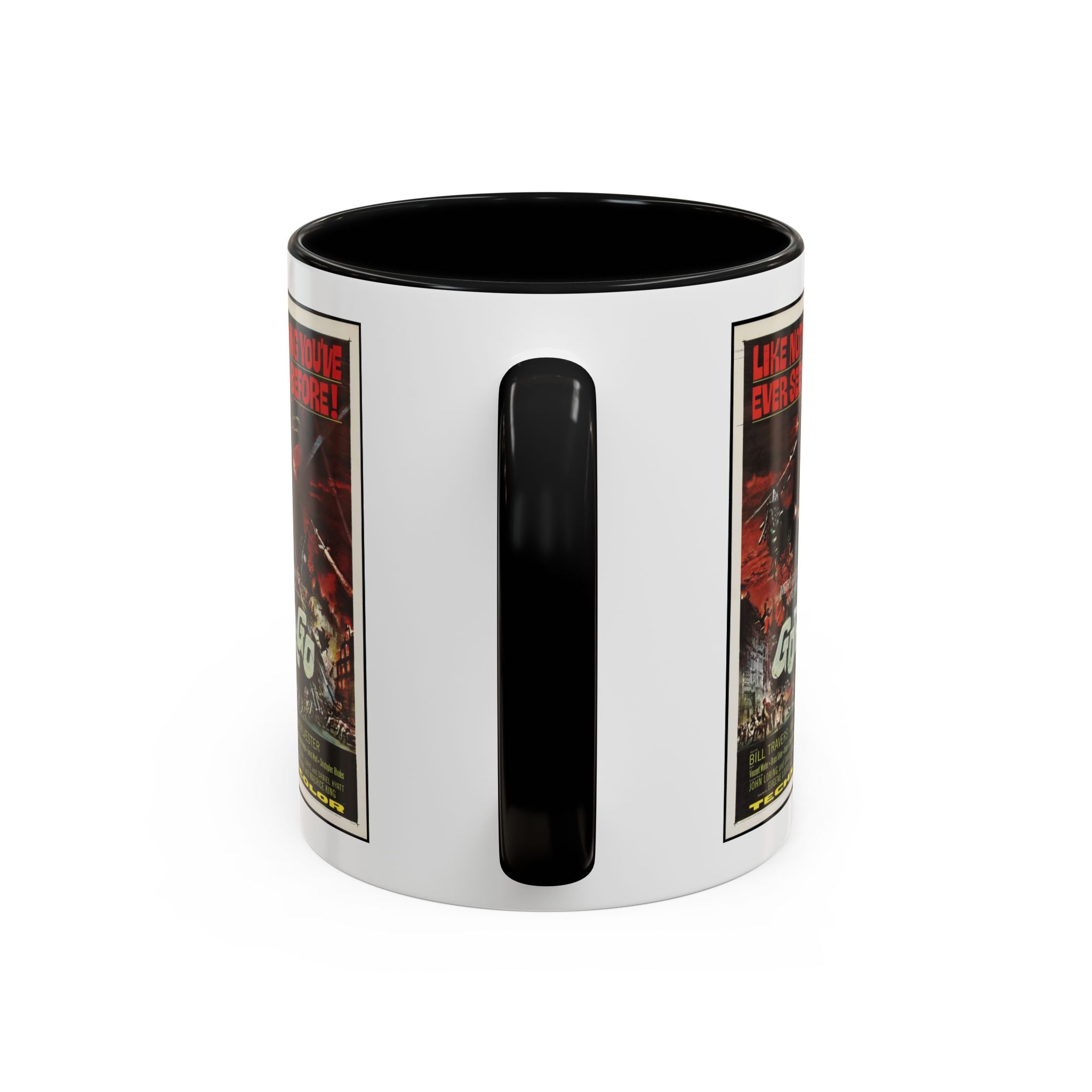 Cult Classic Movie Poster Art Accent Coffee Mug (11, 15oz) - Gorgo 1961 - POPvault