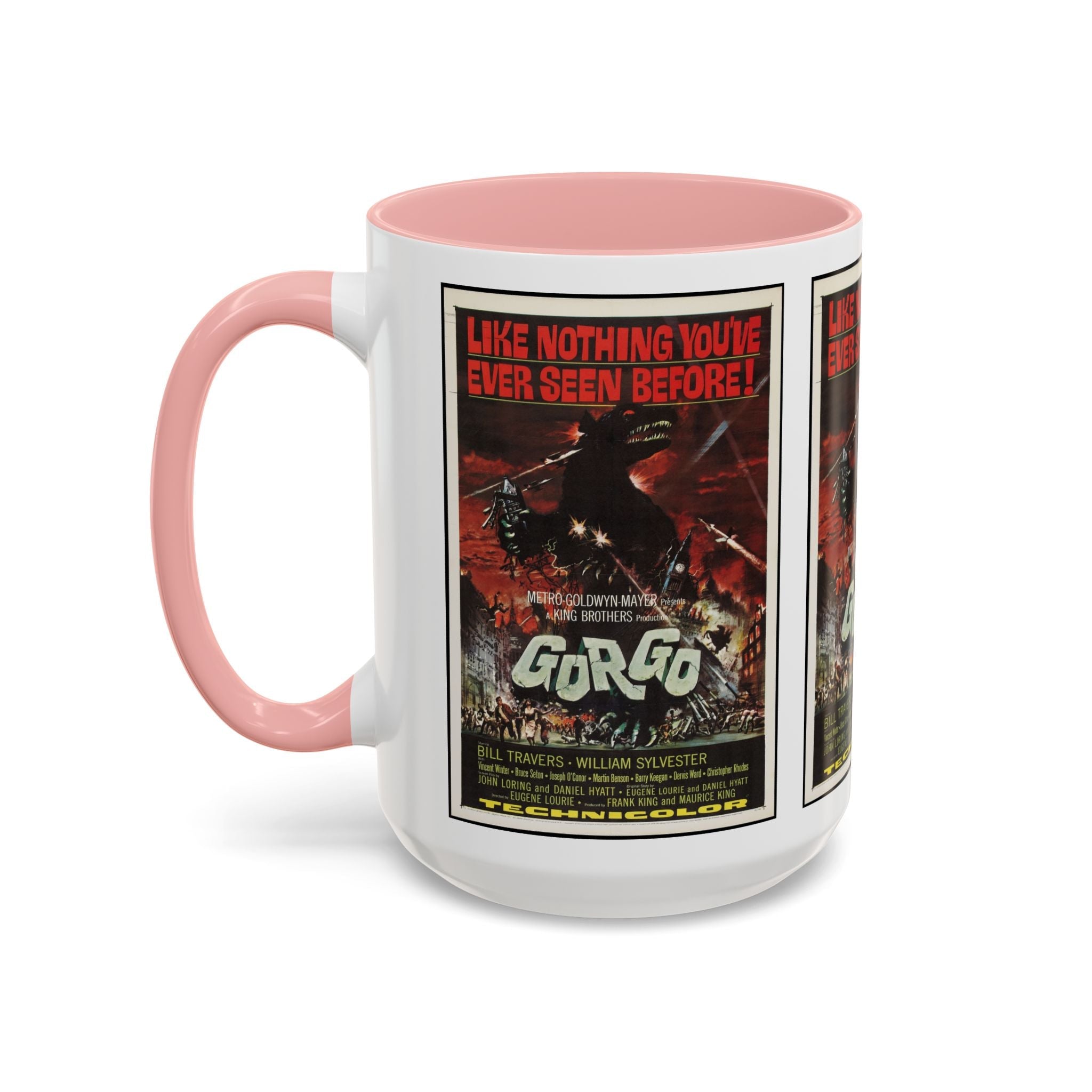Cult Classic Movie Poster Art Accent Coffee Mug (11, 15oz) - Gorgo 1961 - POPvault