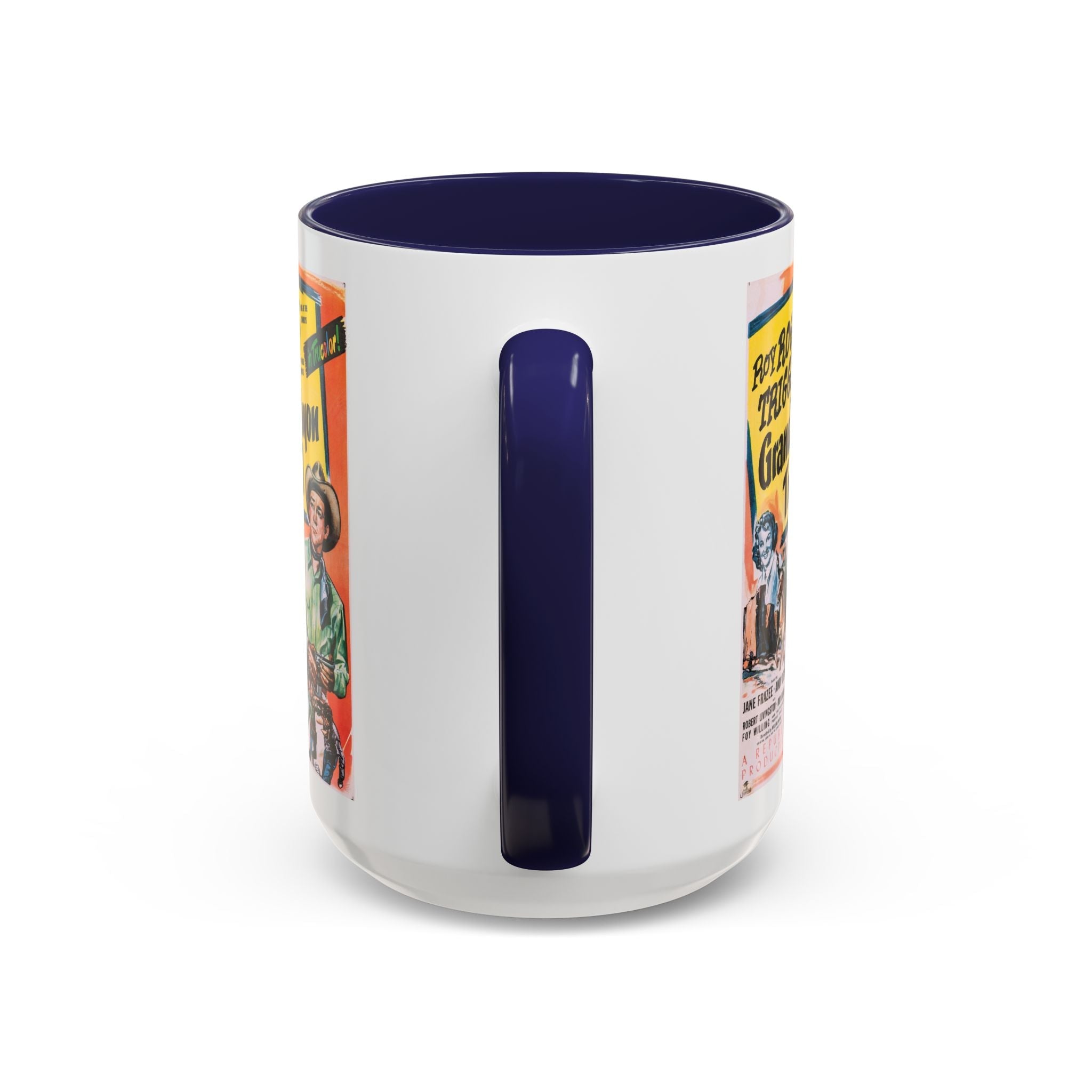 Cult Classic Movie Poster Art Accent Coffee Mug (11, 15oz) - Grand Canyon Trail 1948 - POPvault