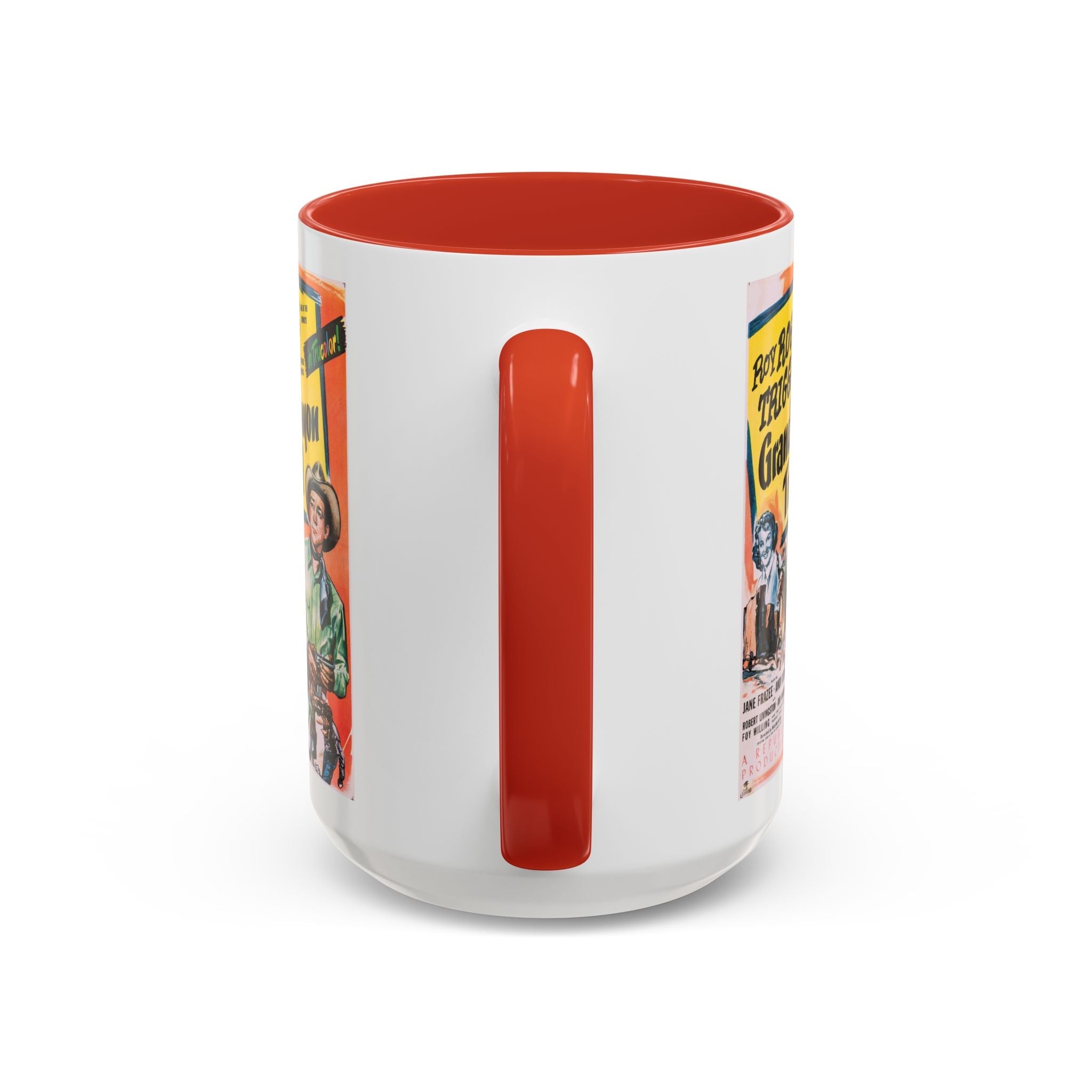 Cult Classic Movie Poster Art Accent Coffee Mug (11, 15oz) - Grand Canyon Trail 1948 - POPvault