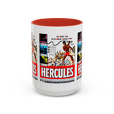 Cult Classic Movie Poster Art Accent Coffee Mug (11, 15oz) - Hercules 1958 - POPvault