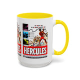 Cult Classic Movie Poster Art Accent Coffee Mug (11, 15oz) - Hercules 1958 - POPvault