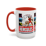 Cult Classic Movie Poster Art Accent Coffee Mug (11, 15oz) - Hercules 1958 - POPvault