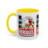 Cult Classic Movie Poster Art Accent Coffee Mug (11, 15oz) - Hercules 1958 - POPvault