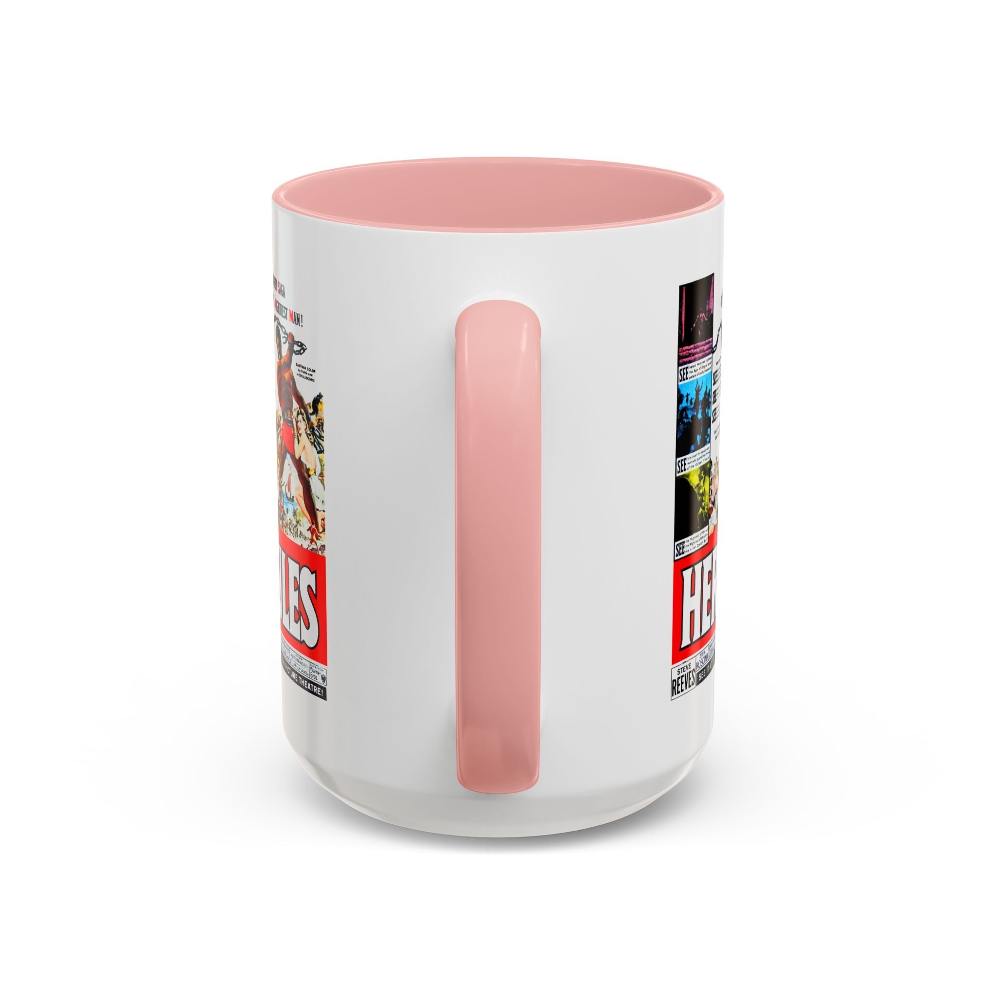 Cult Classic Movie Poster Art Accent Coffee Mug (11, 15oz) - Hercules 1958 - POPvault