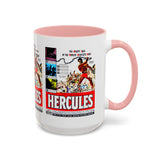 Cult Classic Movie Poster Art Accent Coffee Mug (11, 15oz) - Hercules 1958 - POPvault