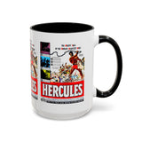 Cult Classic Movie Poster Art Accent Coffee Mug (11, 15oz) - Hercules 1958 - POPvault