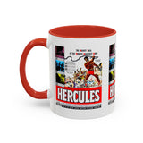 Cult Classic Movie Poster Art Accent Coffee Mug (11, 15oz) - Hercules 1958 - POPvault