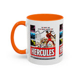 Cult Classic Movie Poster Art Accent Coffee Mug (11, 15oz) - Hercules 1958 - POPvault