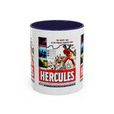 Cult Classic Movie Poster Art Accent Coffee Mug (11, 15oz) - Hercules 1958 - POPvault